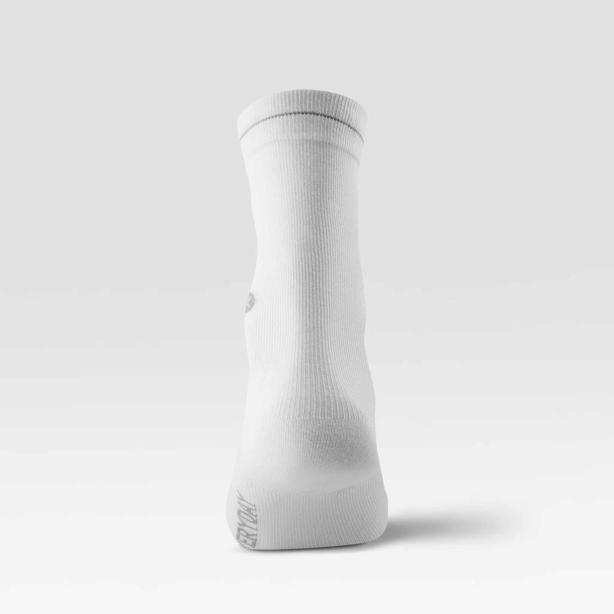 Cotton Everyday Ankle Socks Women 2-Pack | White / Grey - Image 3