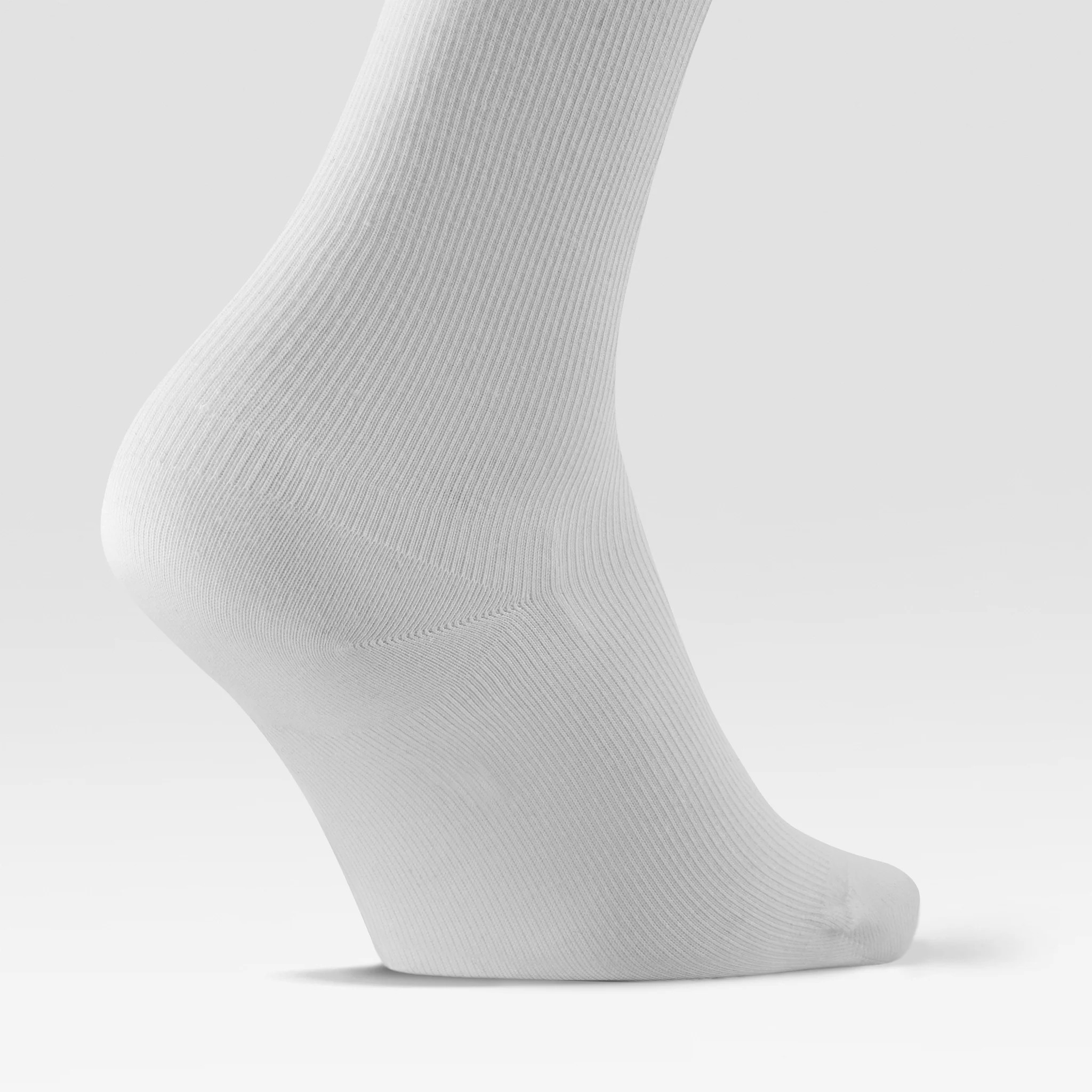 Cotton Everyday Ankle Socks Women 2-Pack | White / Grey - Image 4