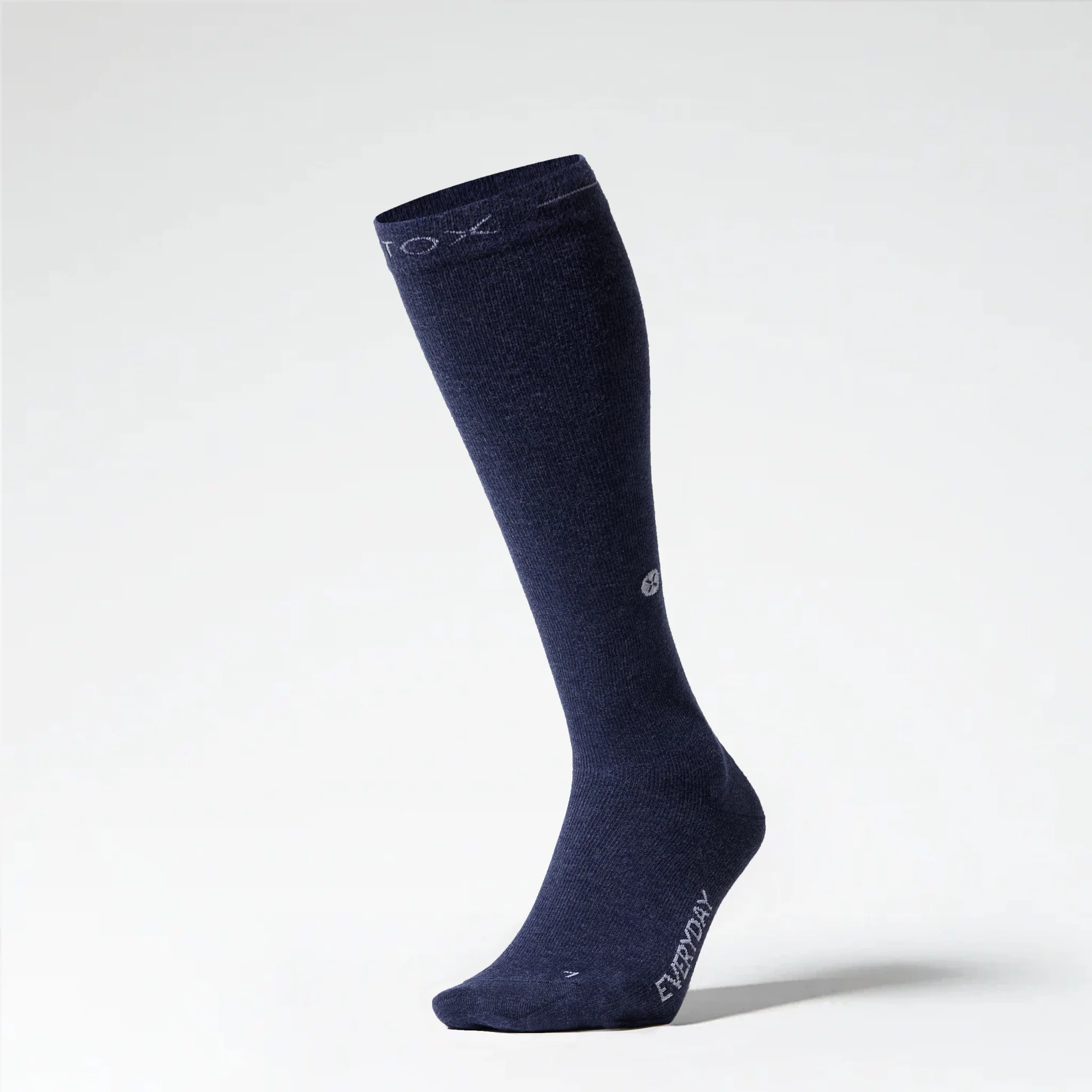 Cotton Everyday Socks Men 2-Pack | Blue / White - Image 6