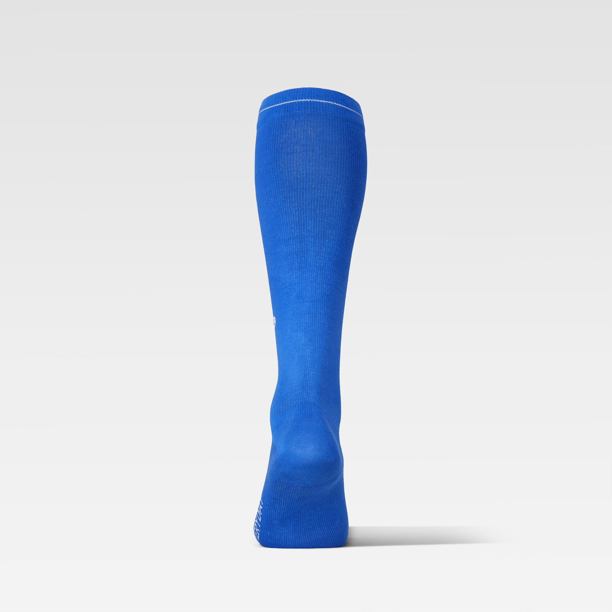 Cotton Everyday Socks Men | Bright Blue / White - Image 3