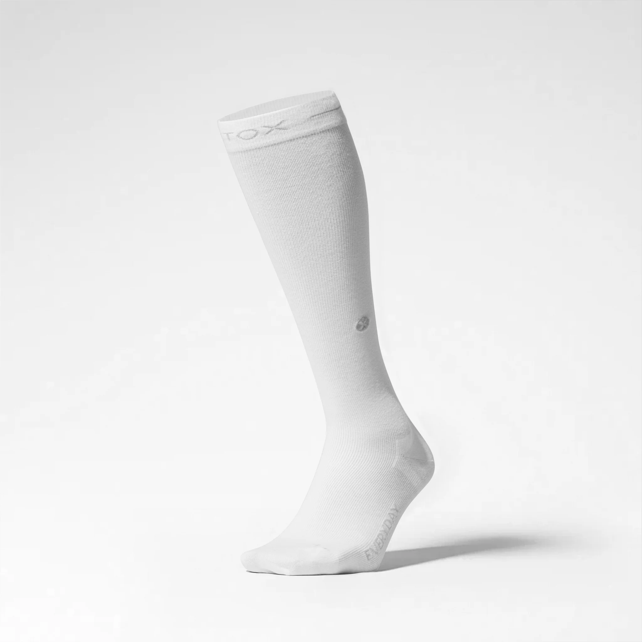 Cotton Everyday Socks Women 2-Pack | White / Grey - Image 6