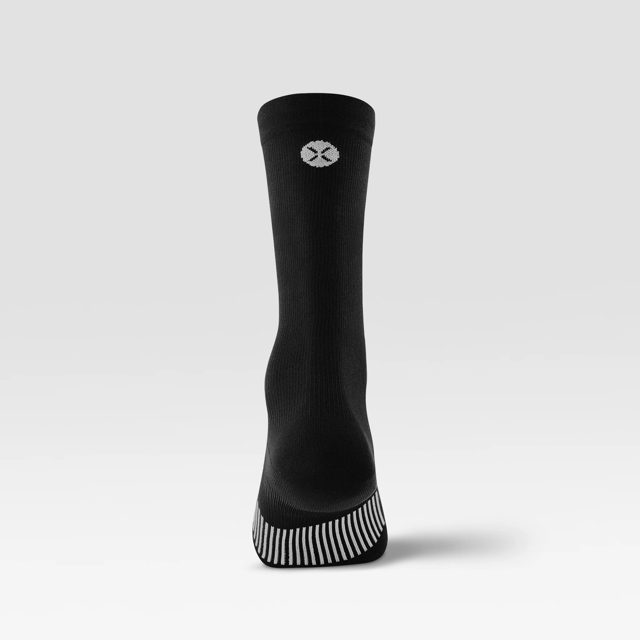 Cycling Mid-Calf Socks Women | Black / White - Image 3