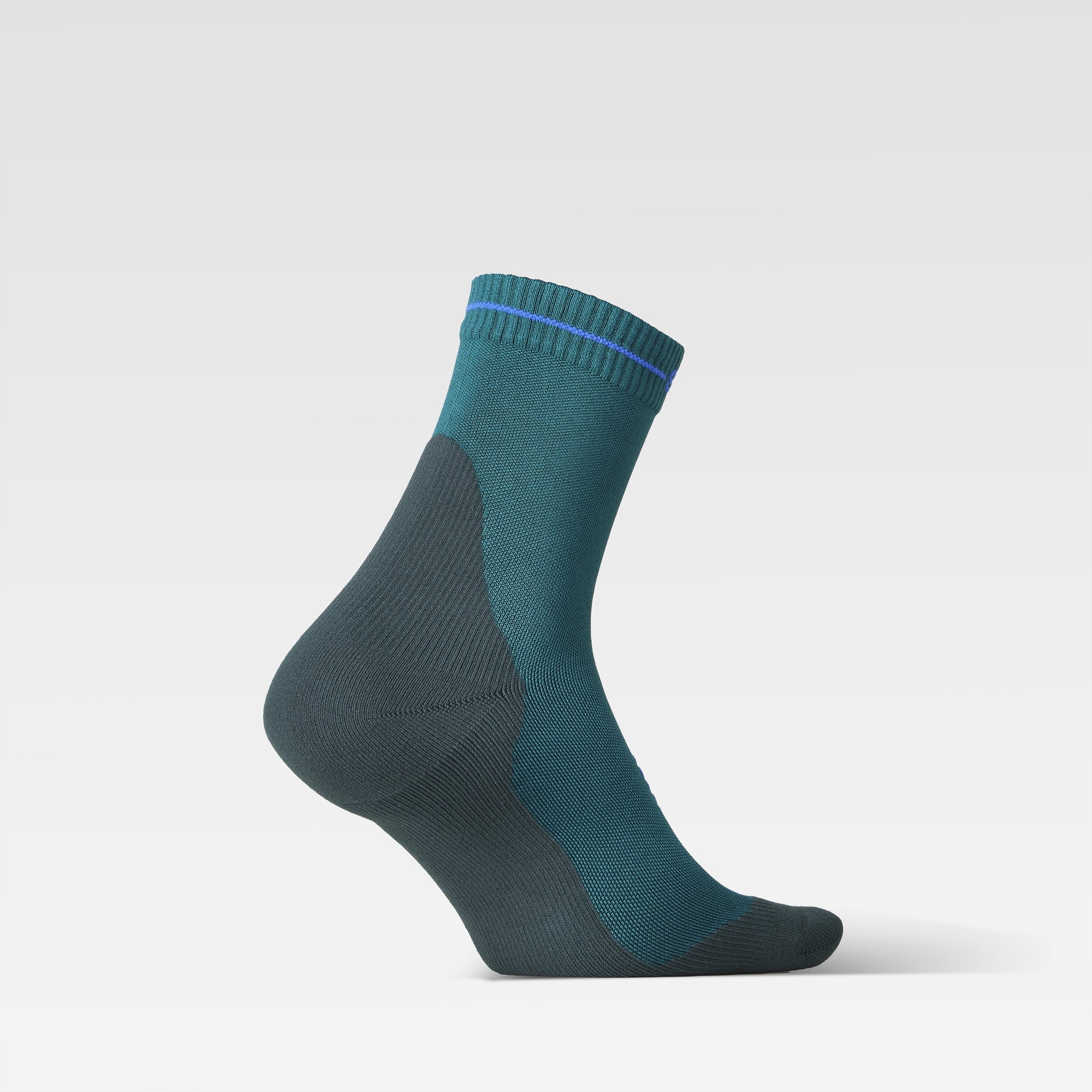 Dryarn® Hiking Ankle Socks Women | Green / Blue - Image 3