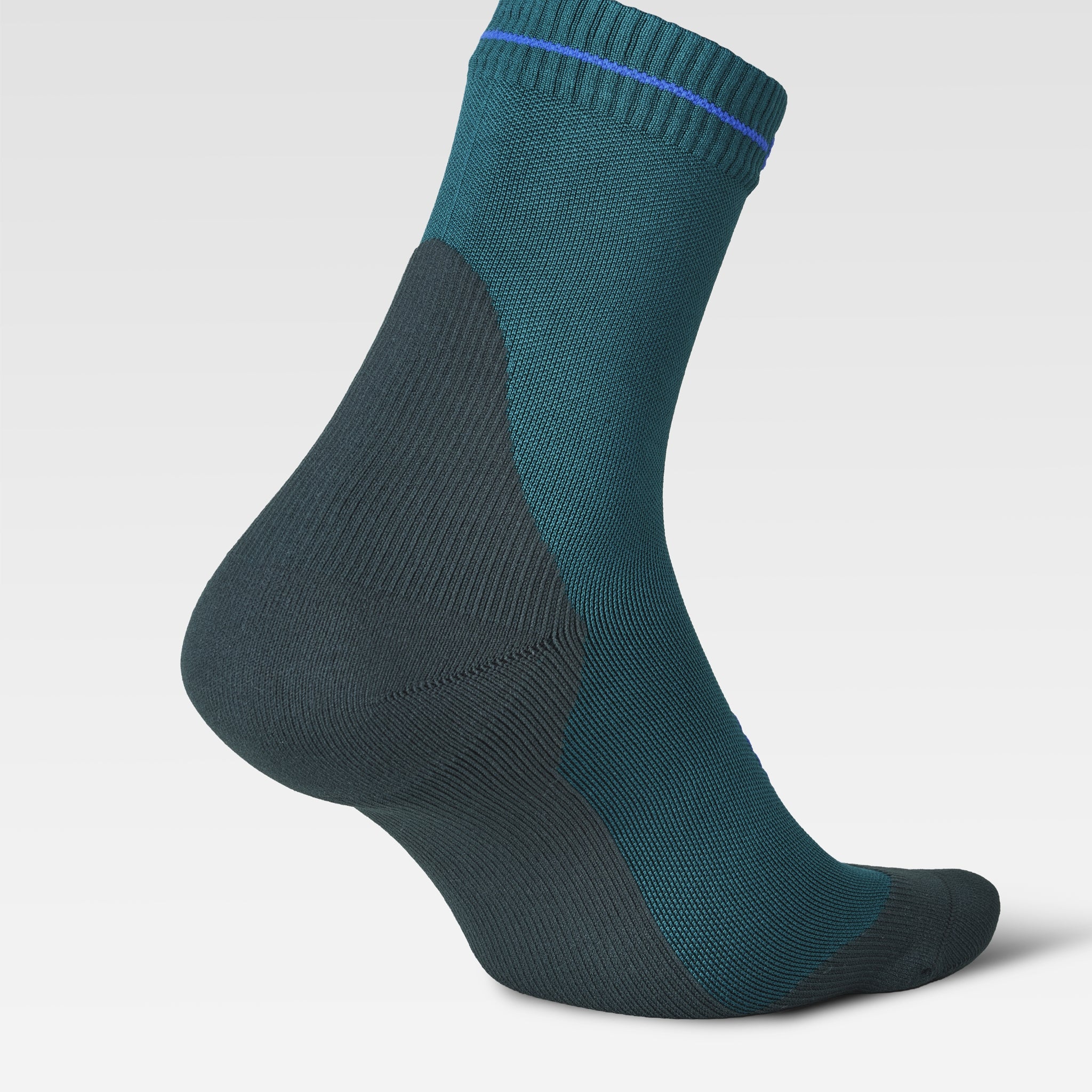 Dryarn® Hiking Ankle Socks Women | Green / Blue - Image 5