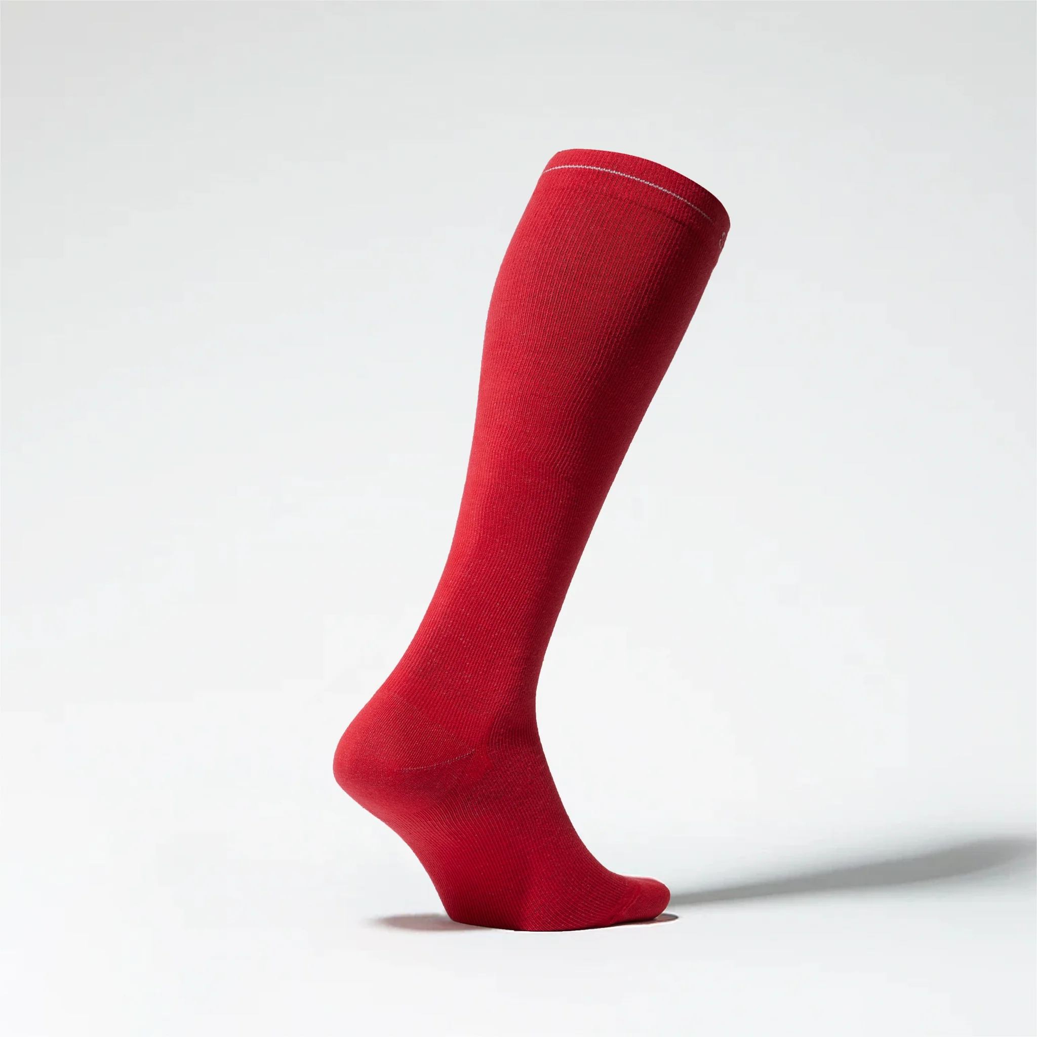 Cotton Everyday Socks Women | Red / Light Grey - Image 3