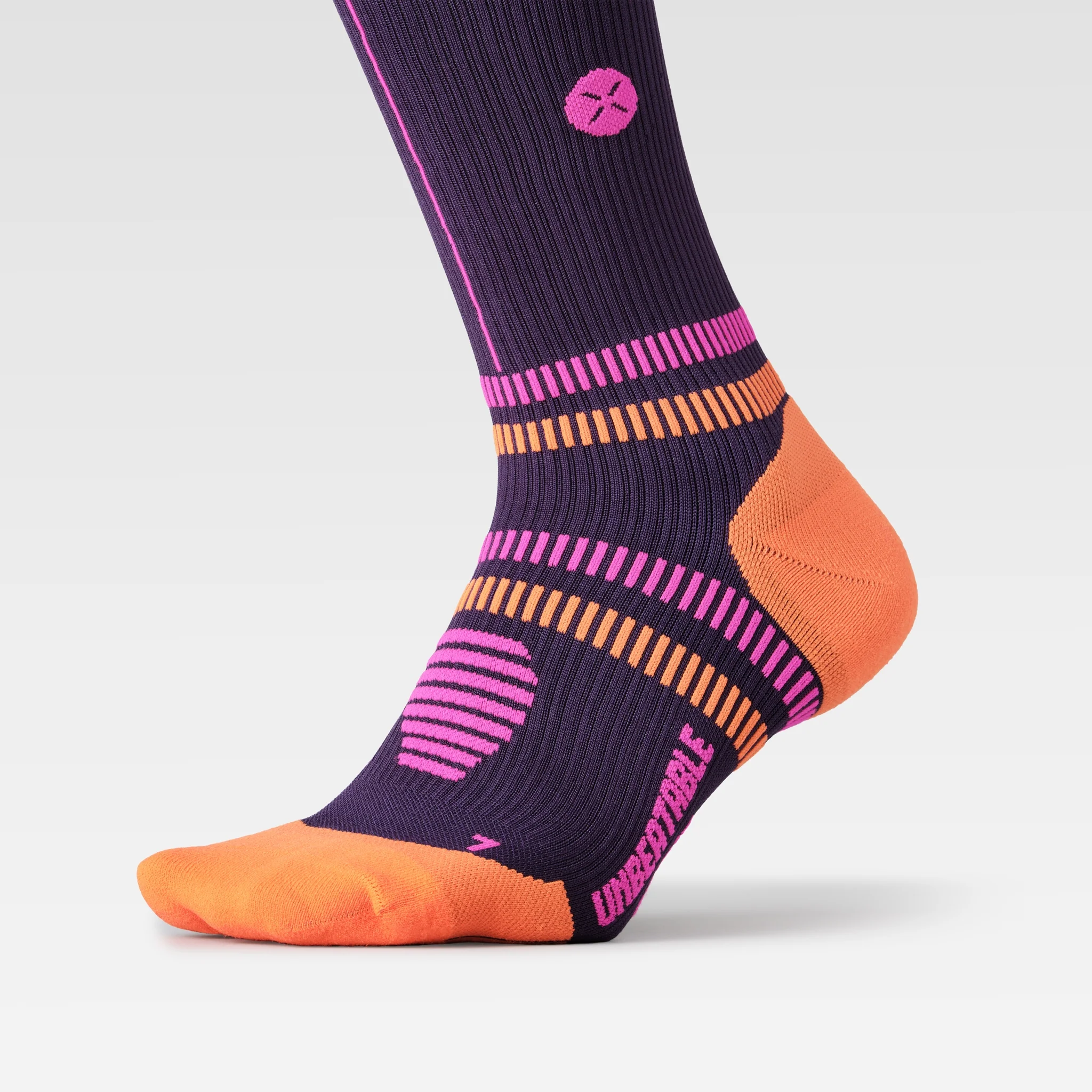 KLABU Running Socks Men | Purple / Orange / Pink - Image 7