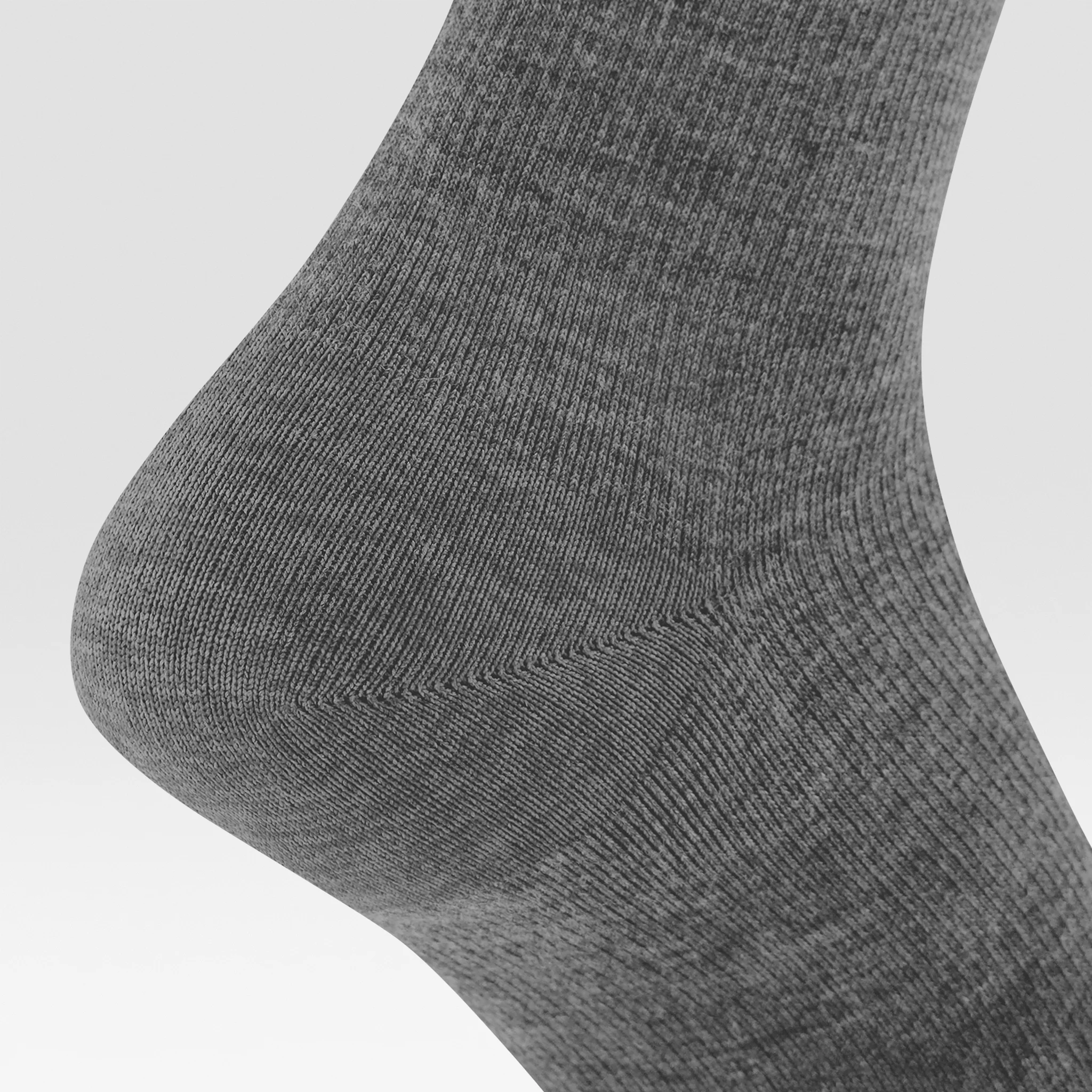 Merino Everyday Socks Men 2-Pack | Dark Grey / White - Image 5
