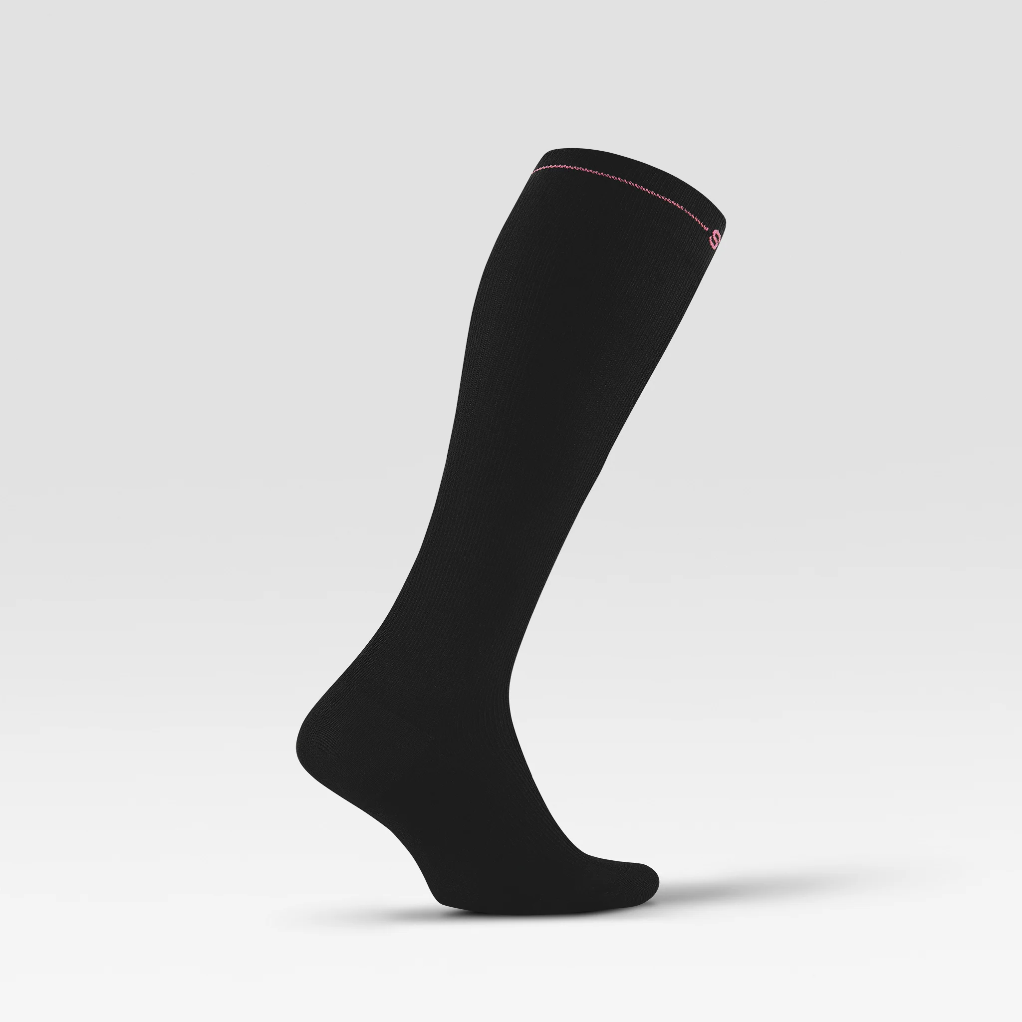 Merino Everyday Socks Women 2-Pack | Black / Fuchsia - Image 3