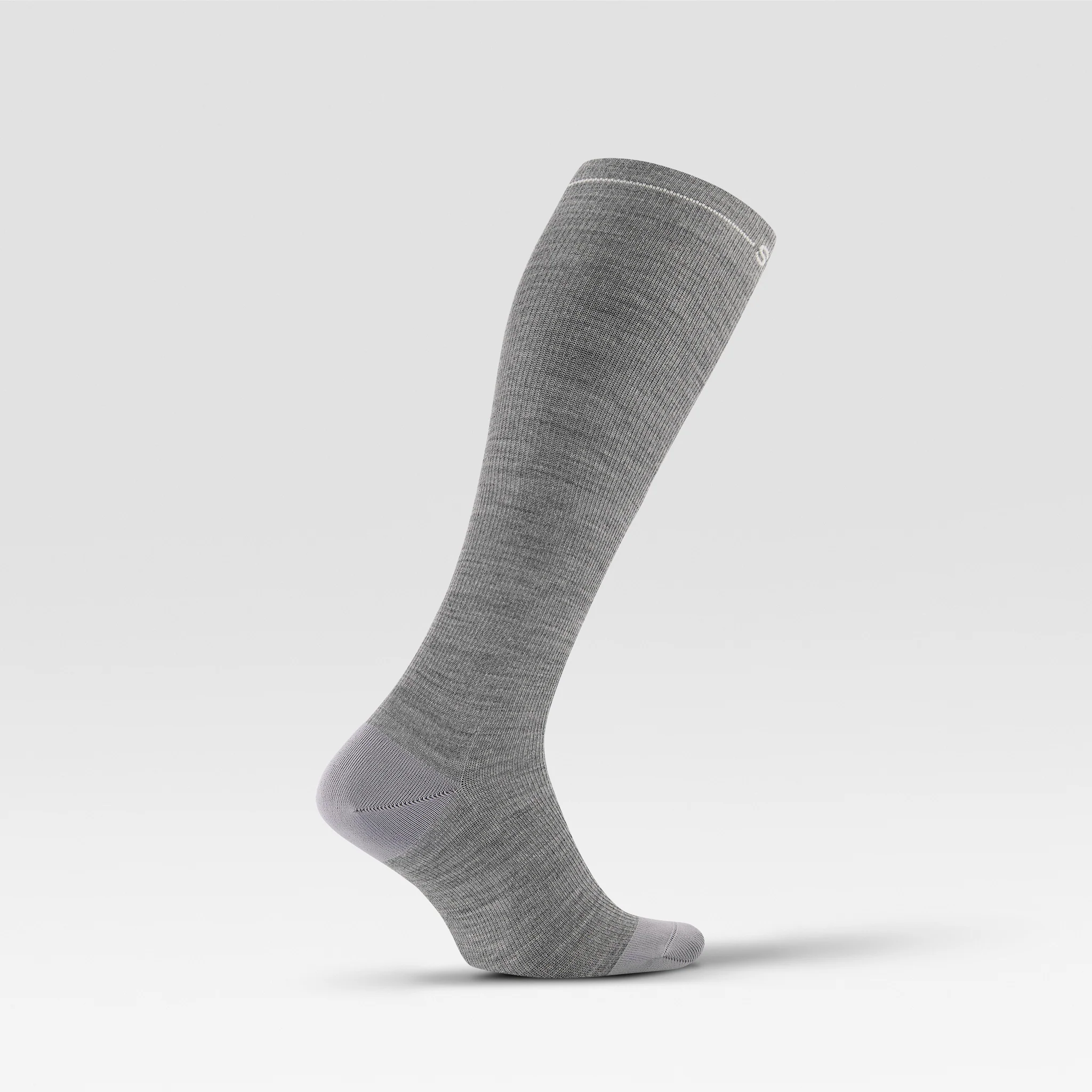 Merino Everyday Socks Women | Silver Grey / White - Image 3