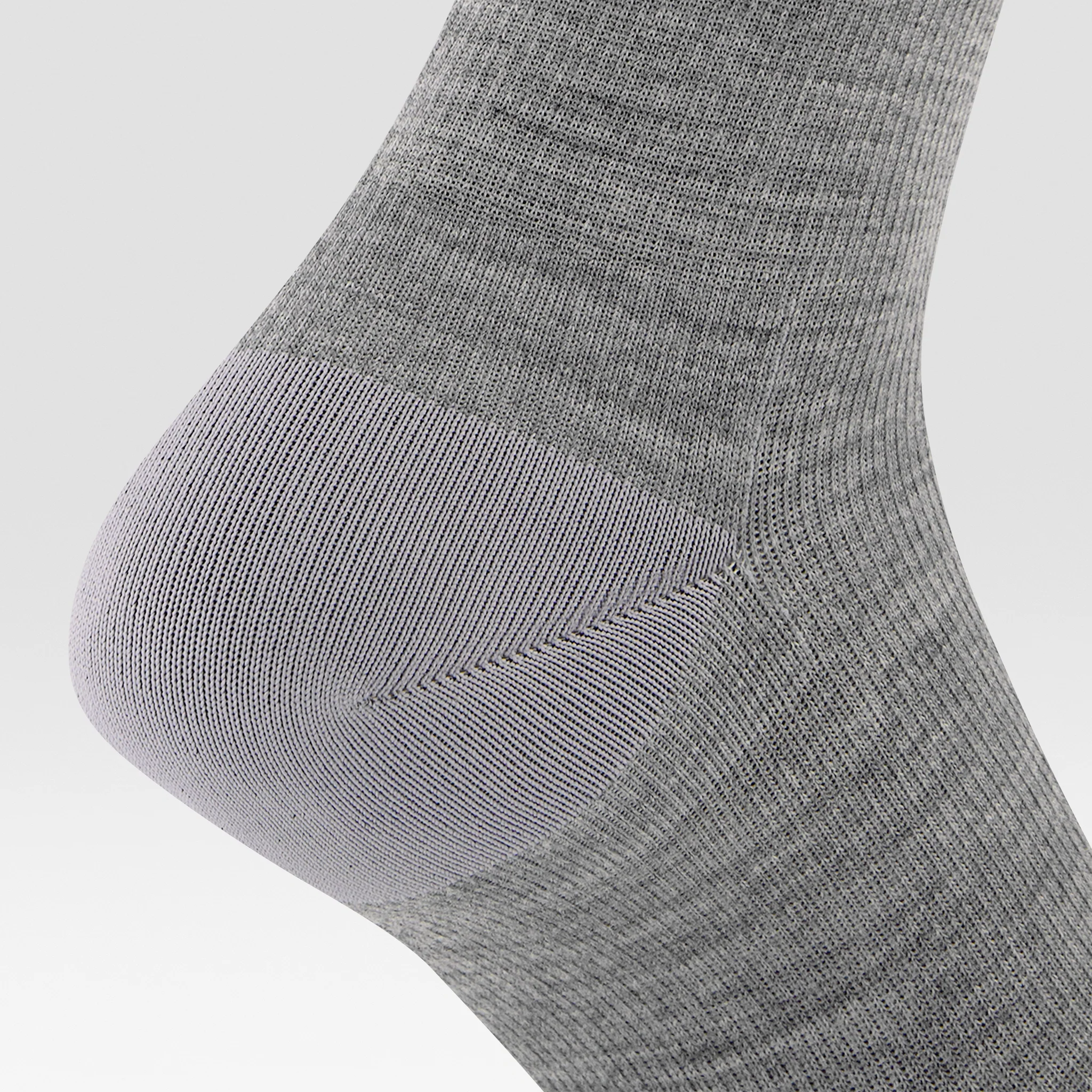 Merino Everyday Socks Women | Silver Grey / White - Image 5