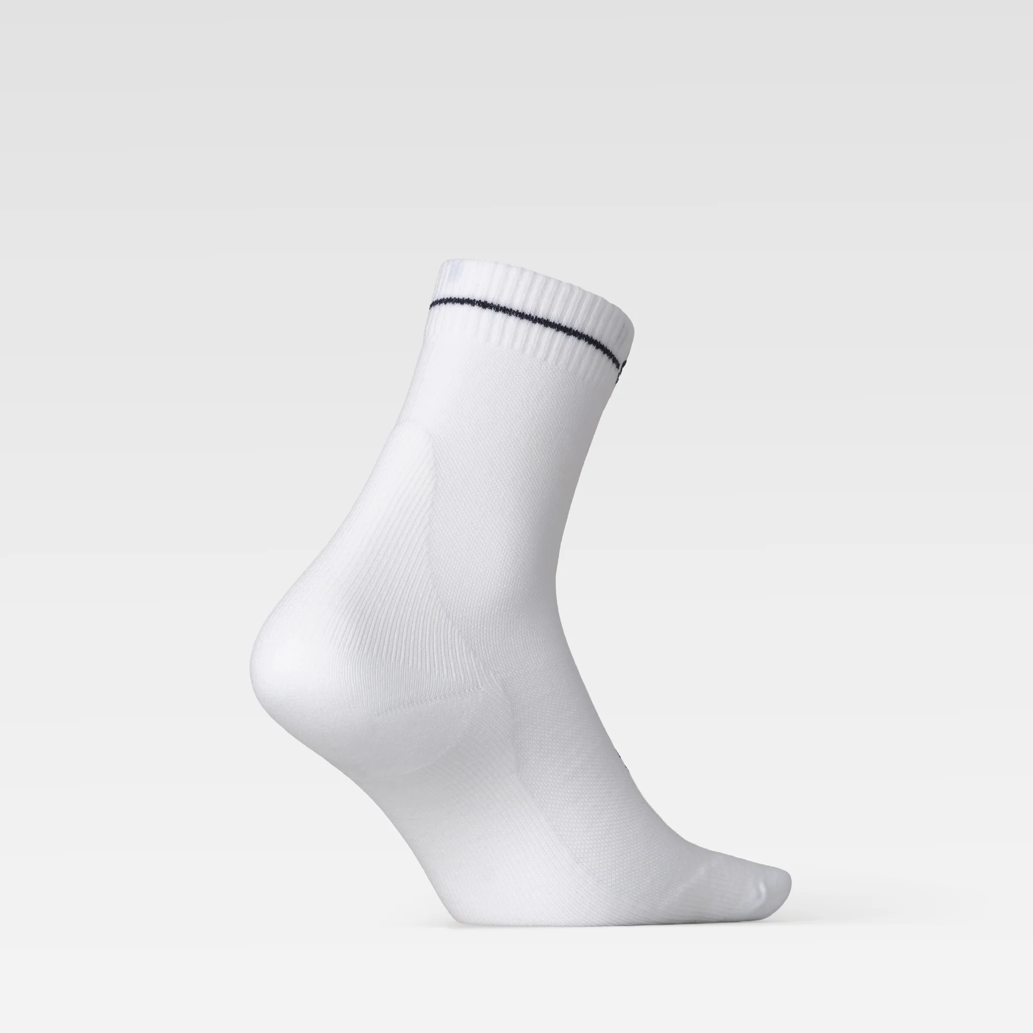 Merino Hiking Ankle Socks Men | White / Navy - Image 3
