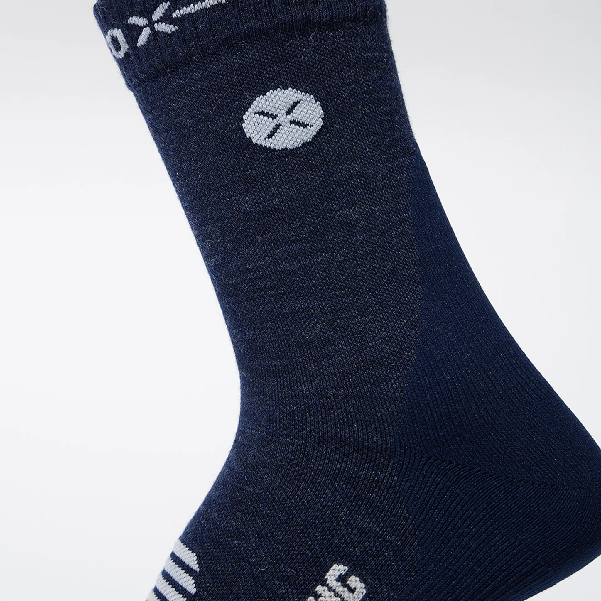 Merino Hiking Ankle Socks Women | Blue / Light Grey - Image 4