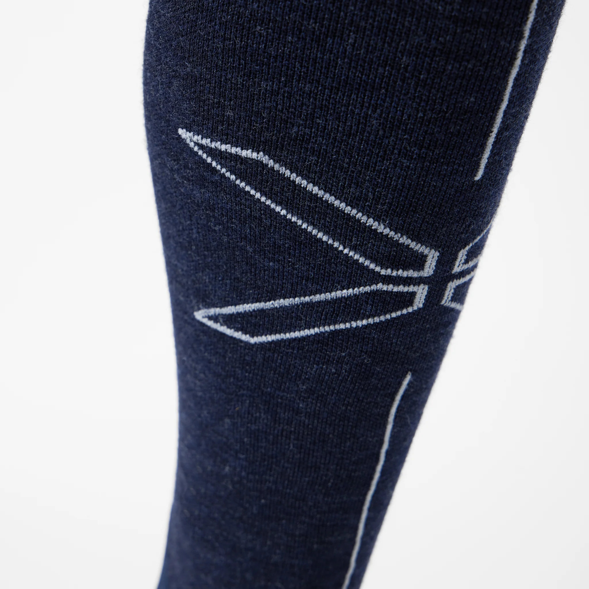 Merino Hiking Socks Women | Blue / Light Grey - Image 4