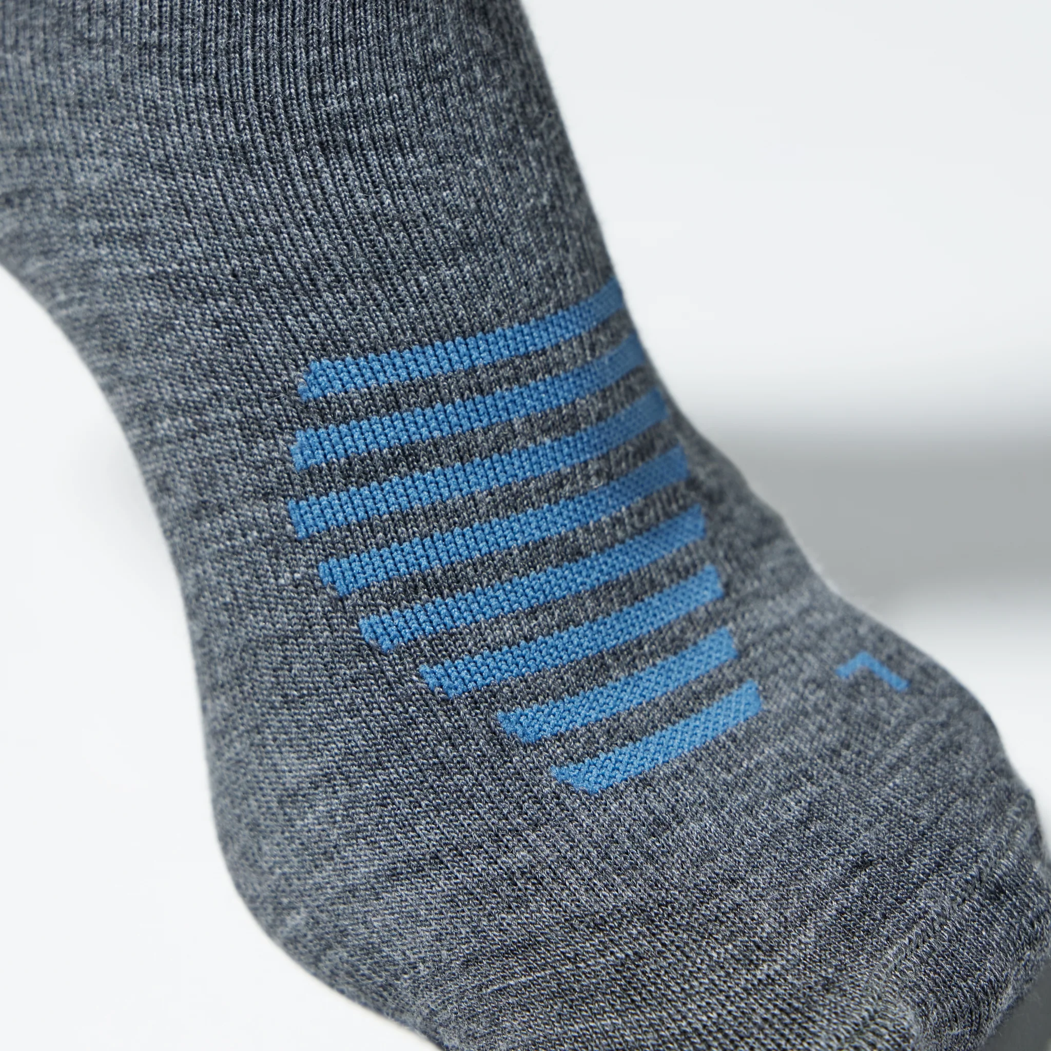 Merino Travel Socks Men | Grey / Blue - Image 4