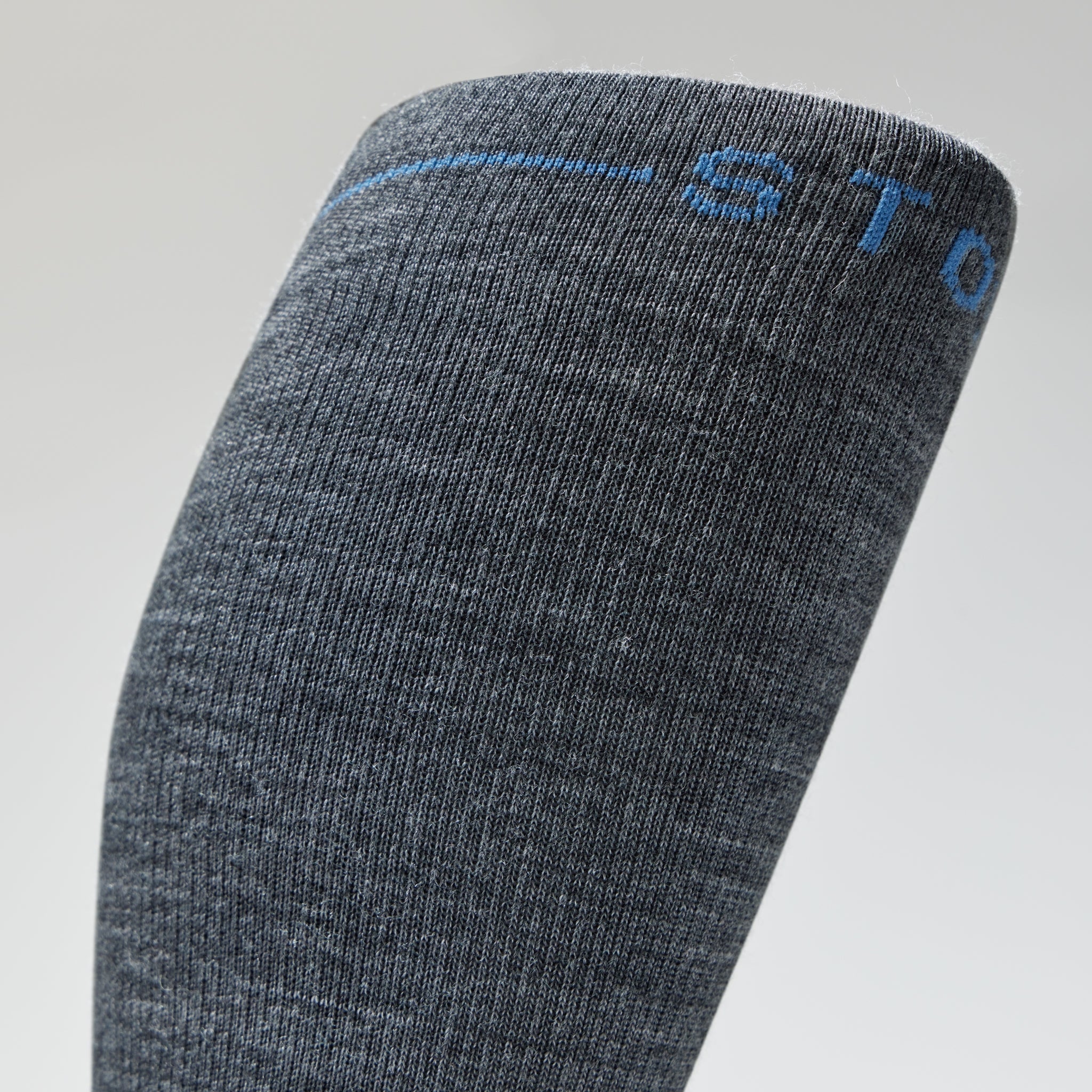 Merino Travel Socks Men | Grey / Blue - Image 5