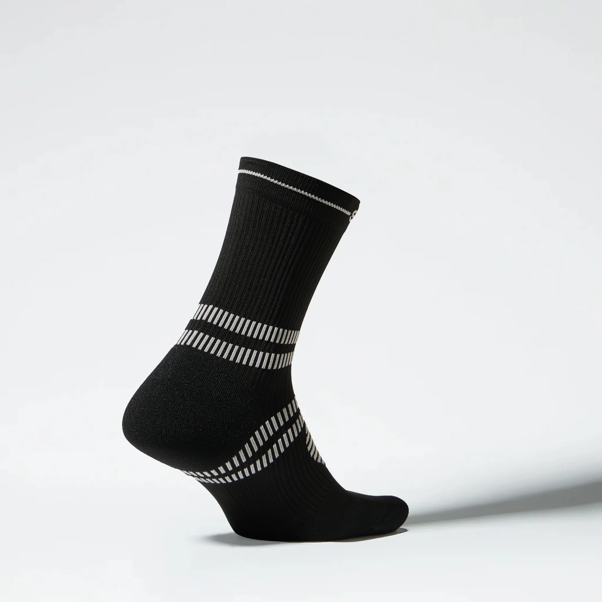 Running Ankle Socks Men 2-Pack | Black / Light Grey - Image 4