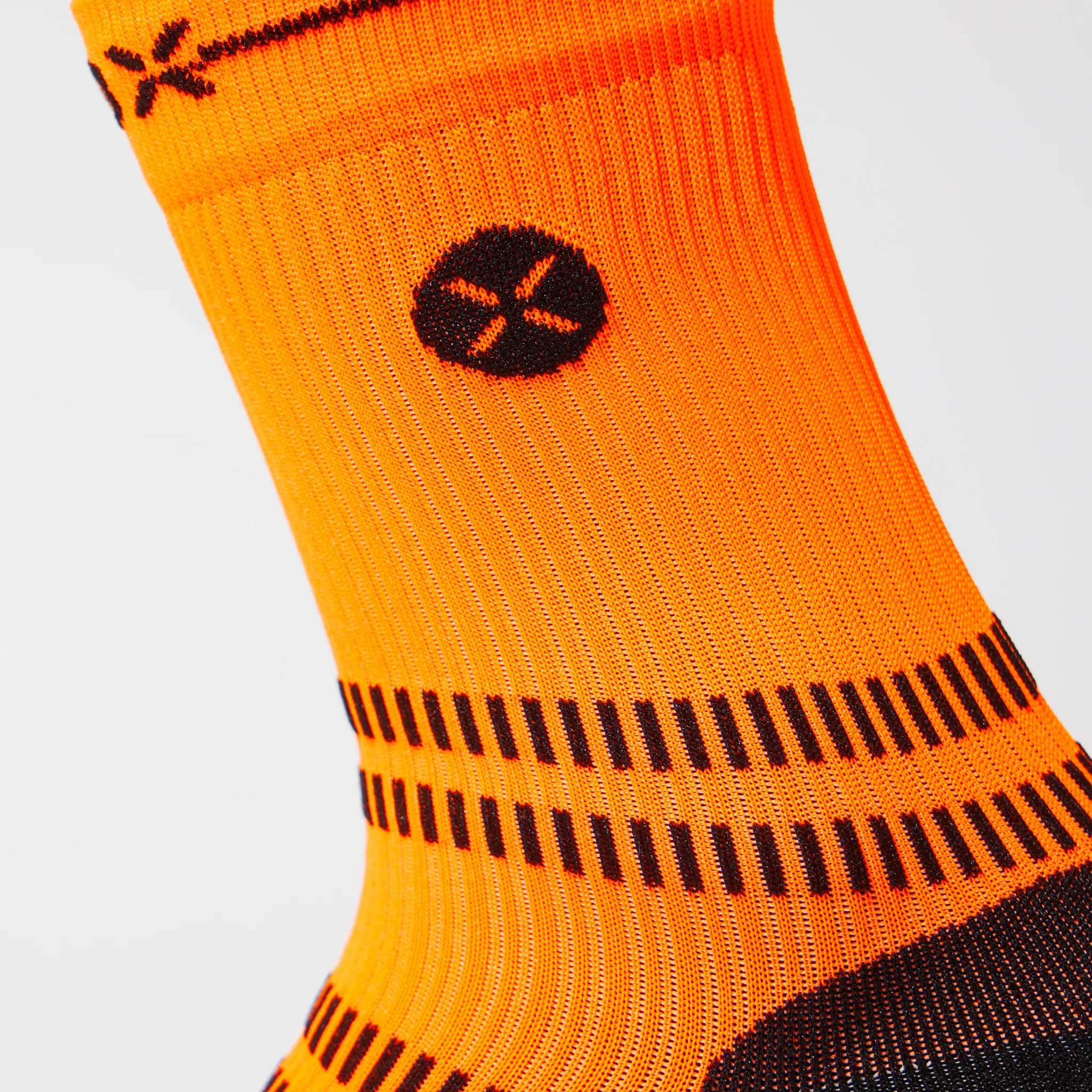 Running Ankle Socks Men | Orange Fluo / Black - Image 5