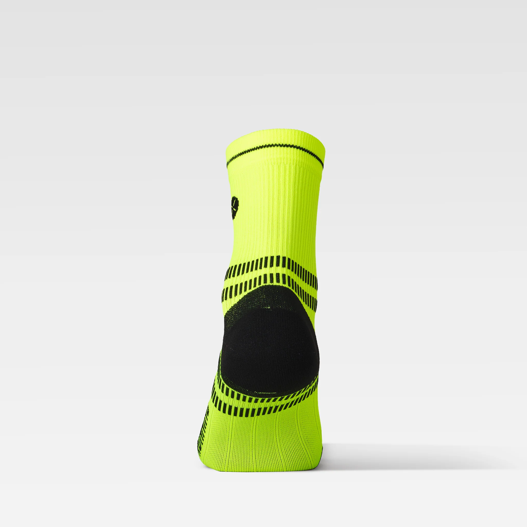Running Ankle Socks Men | Yellow Fluo / Black - Image 6