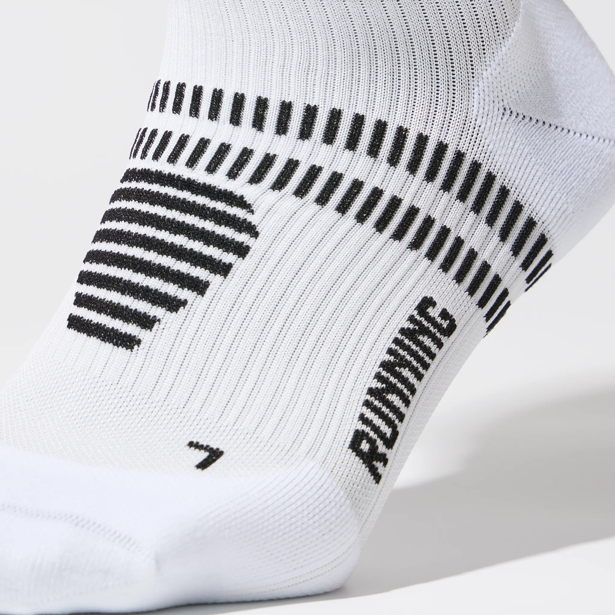 Running Ankle Socks Women 2-Pack | White / Black - Image 3