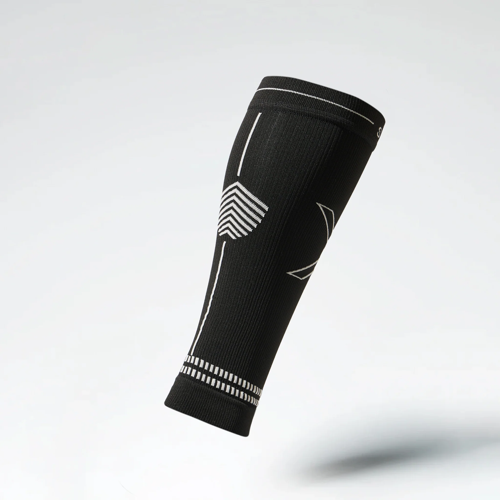 Calf Sleeves Women | Black / Light Grey - Image 3