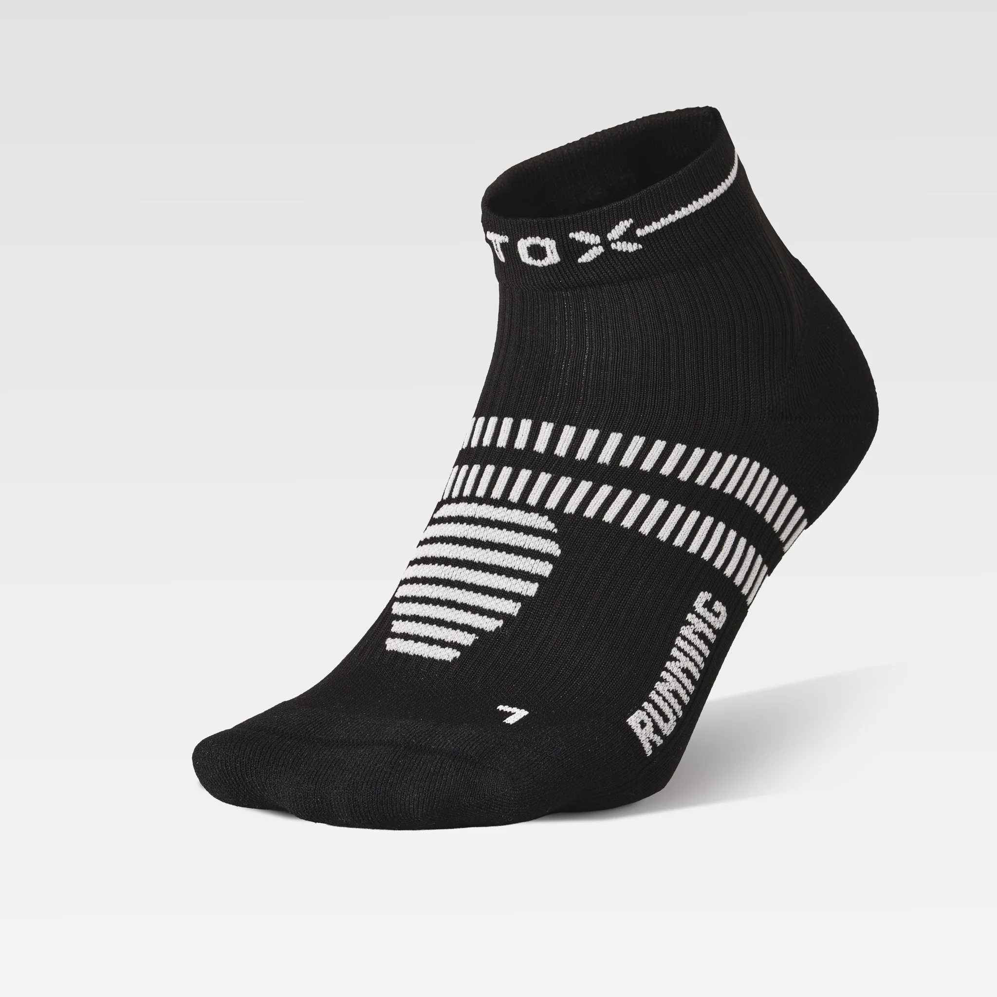 Running Low-Cut Socks Men | Black / Light Grey - Image 5
