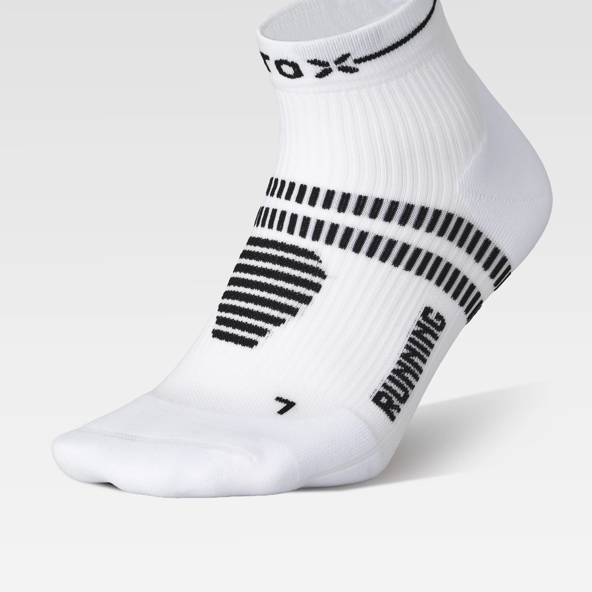 Running Low-Cut Socks Men | White / Black - Image 4