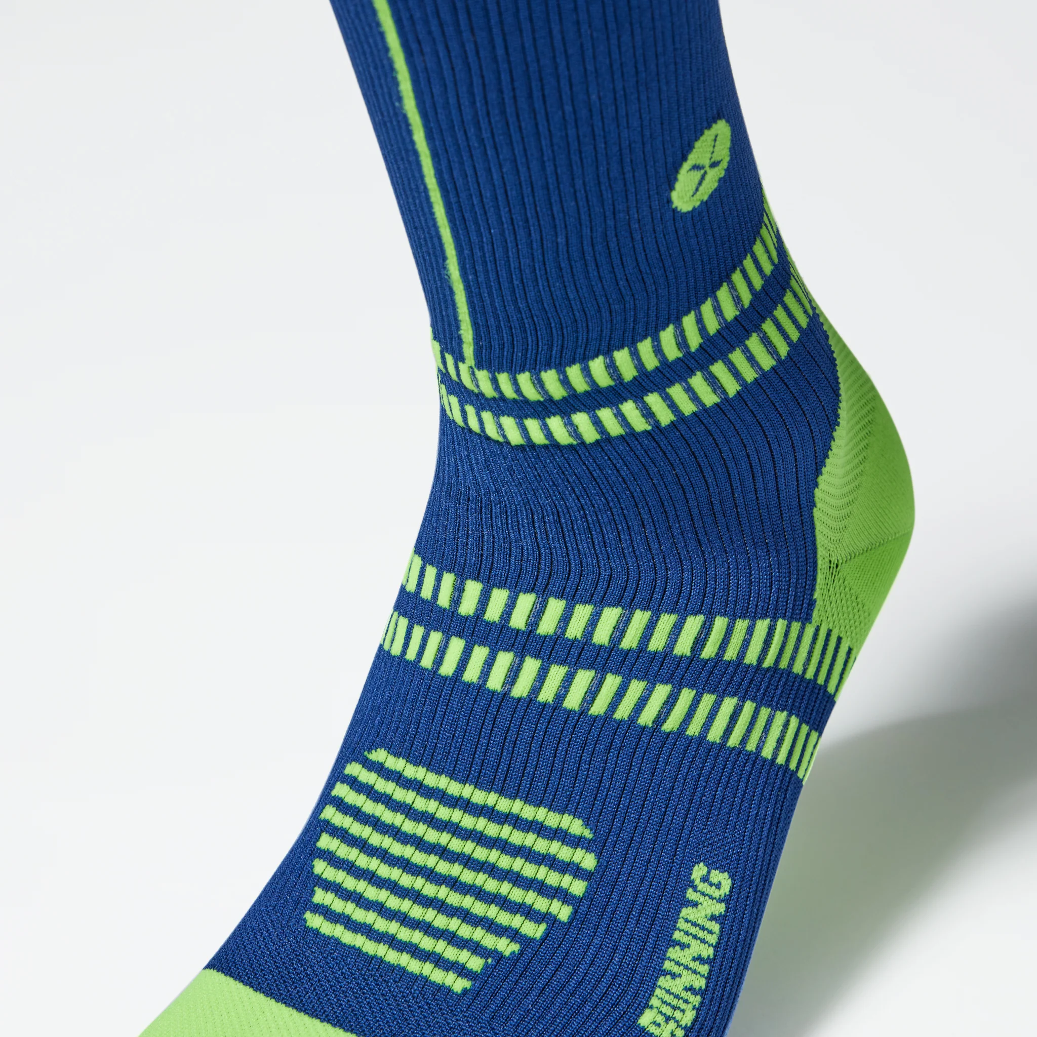 Running Socks Men | Dark Blue / Yellow - Image 5