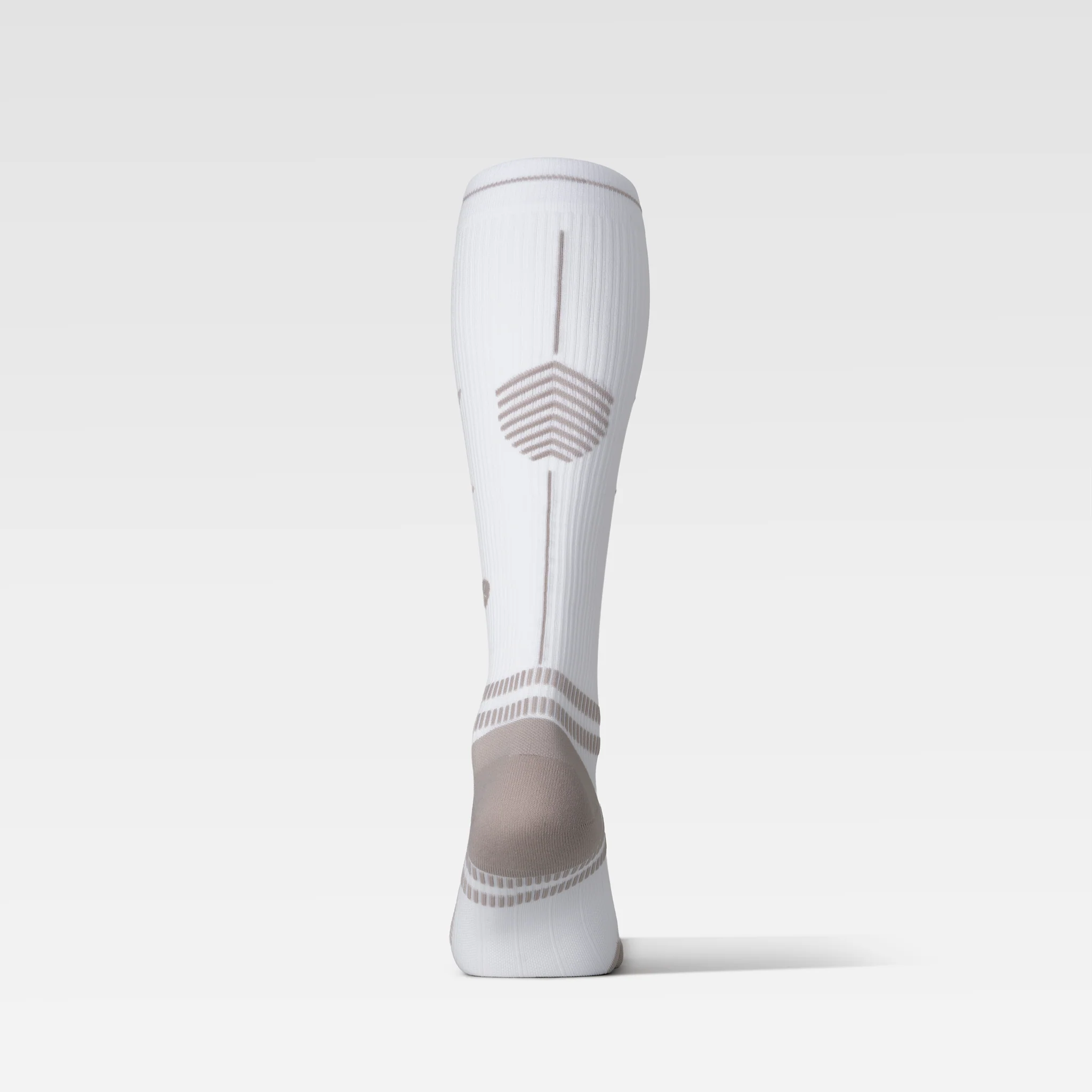 Running Socks Men | White / Grey - Image 6