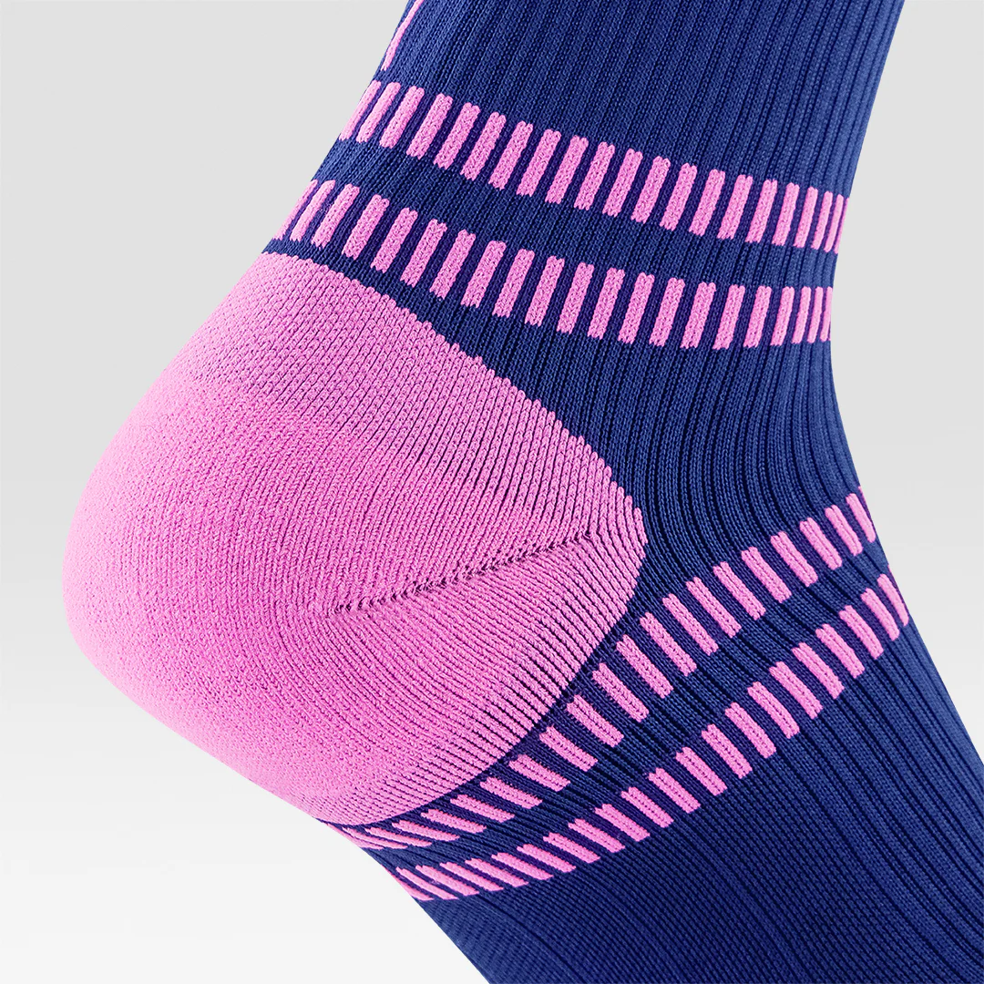 Running Socks Women | Dark Blue / Pink - Image 5