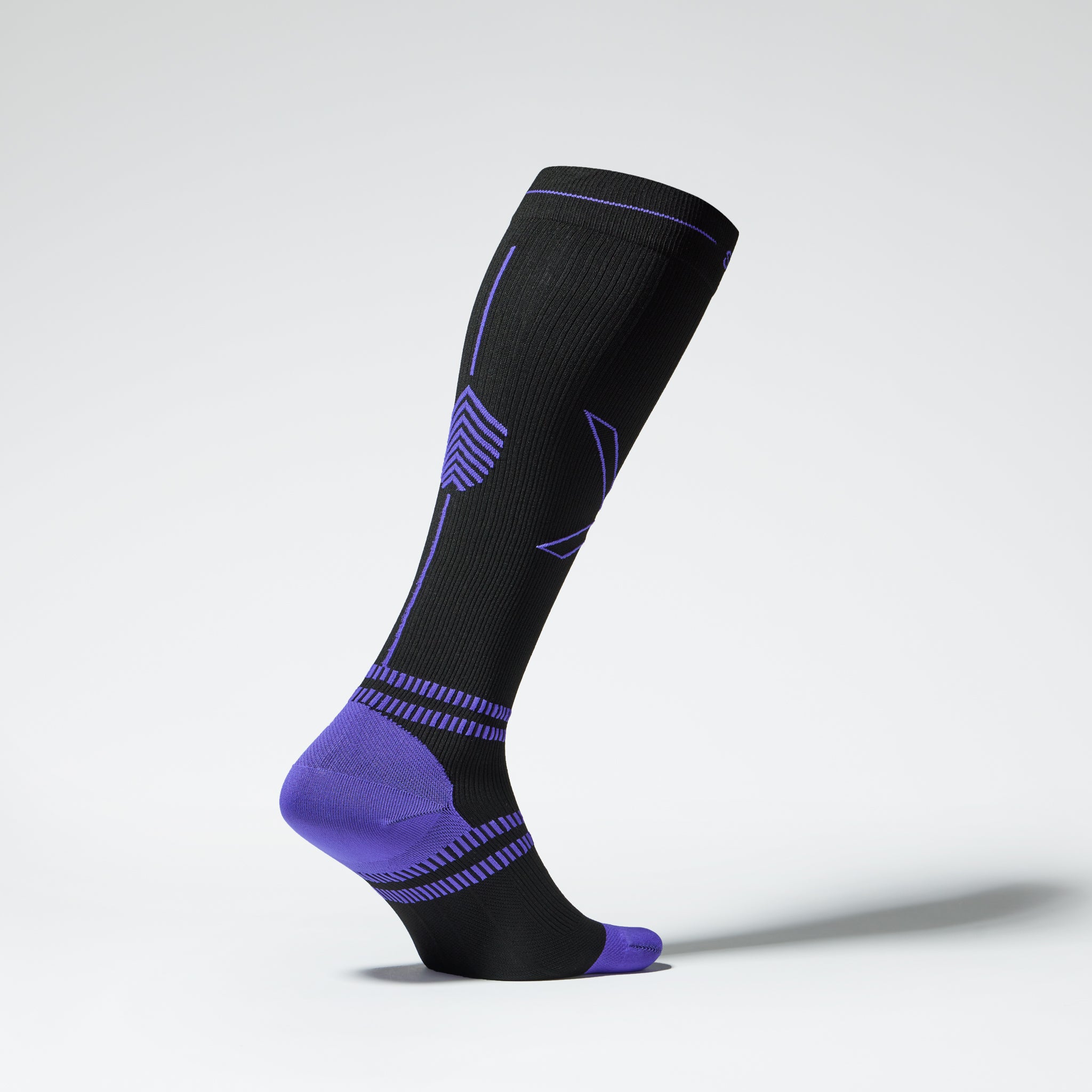 Ultralight Running Socks Women | Black / Purple - Image 3
