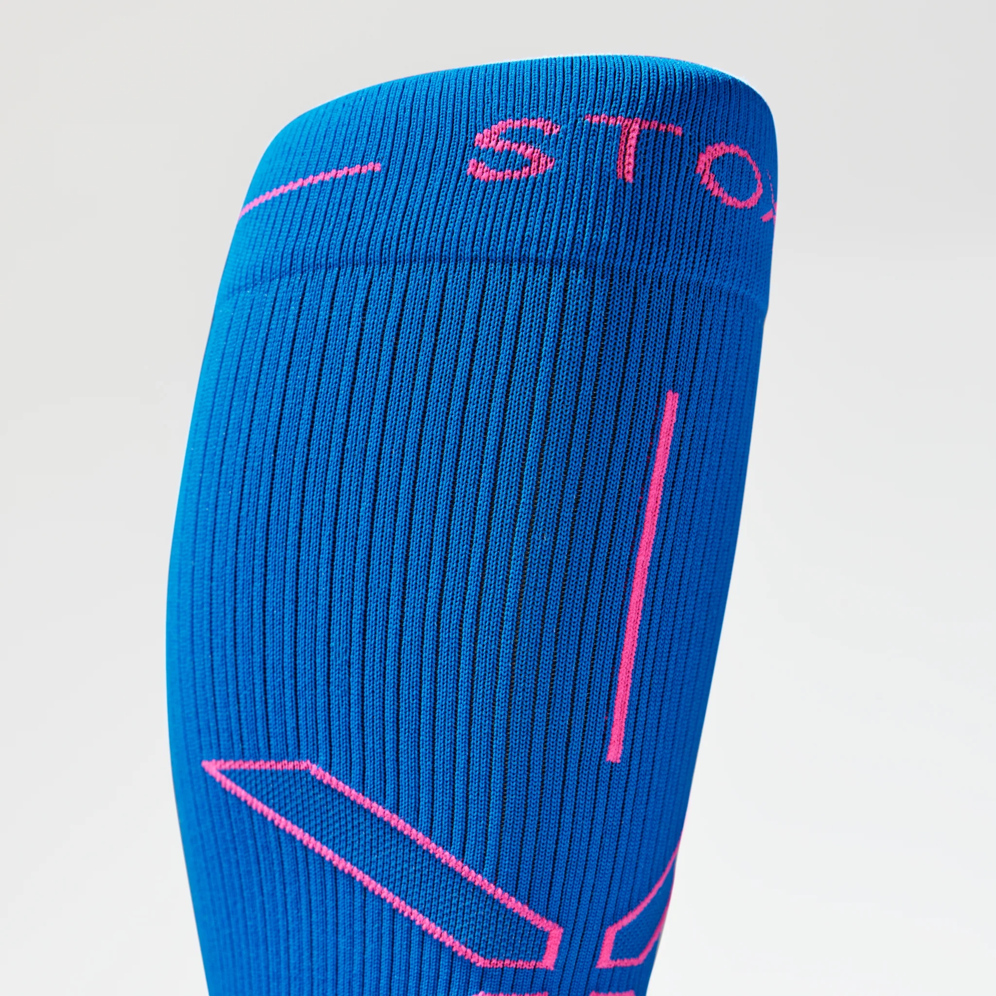 Ultralight Running Socks Women | Blue / Pink Fluo - Image 4