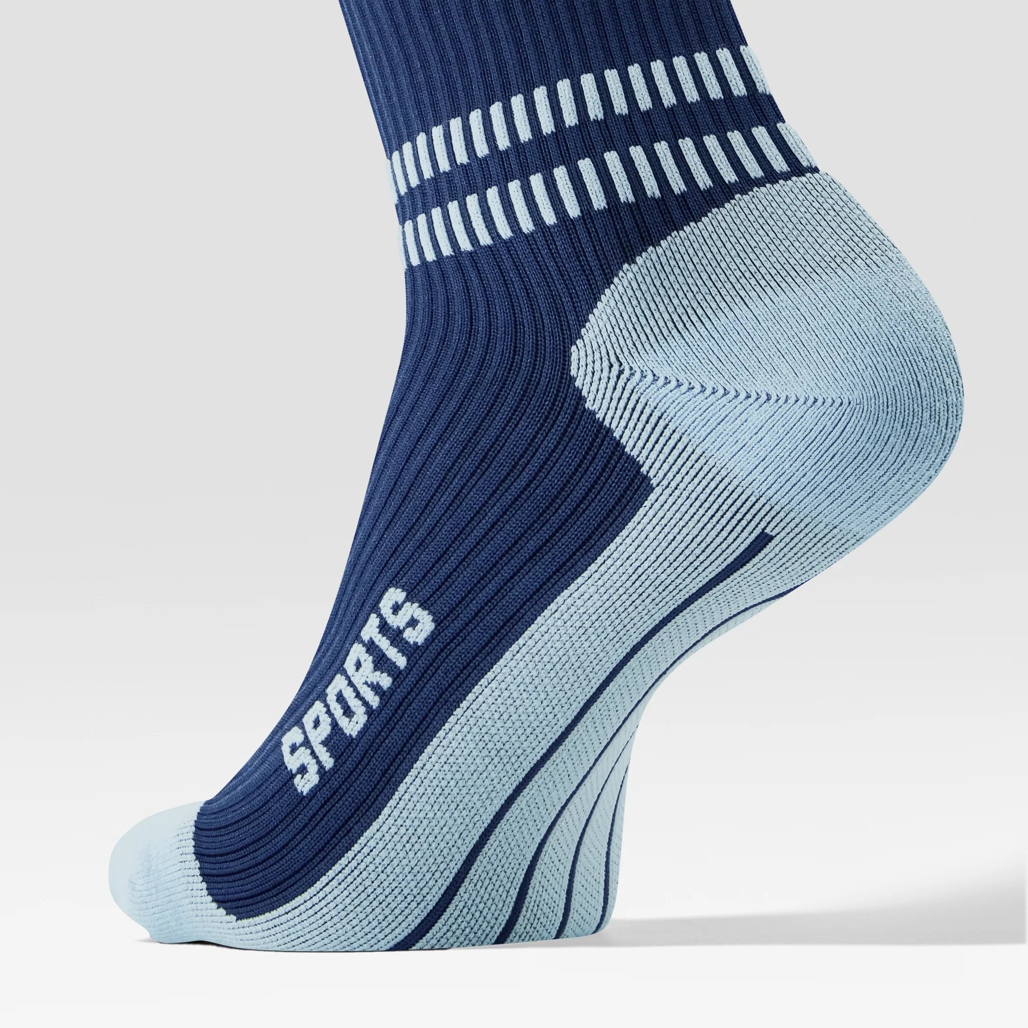 Sports Ankle Socks Men | Dark Blue / Light Blue - Image 4