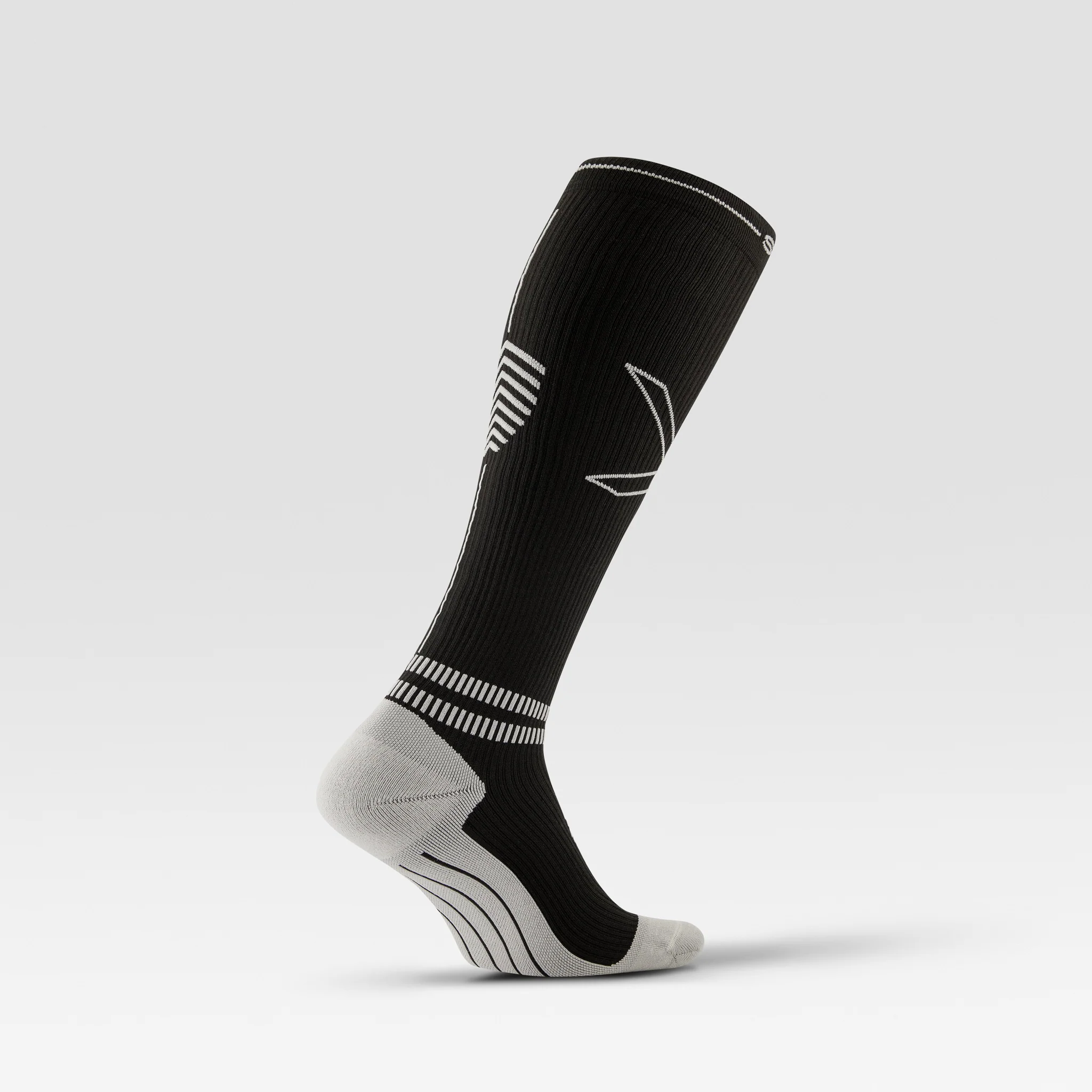 Sports Socks Men | Black / Light Grey - Image 3