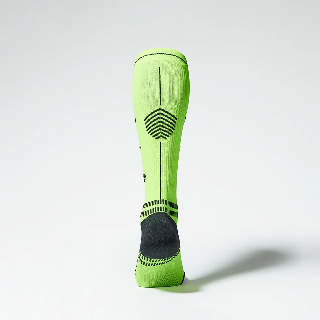 Sports Socks Men | Yellow Fluo / Black - Image 3