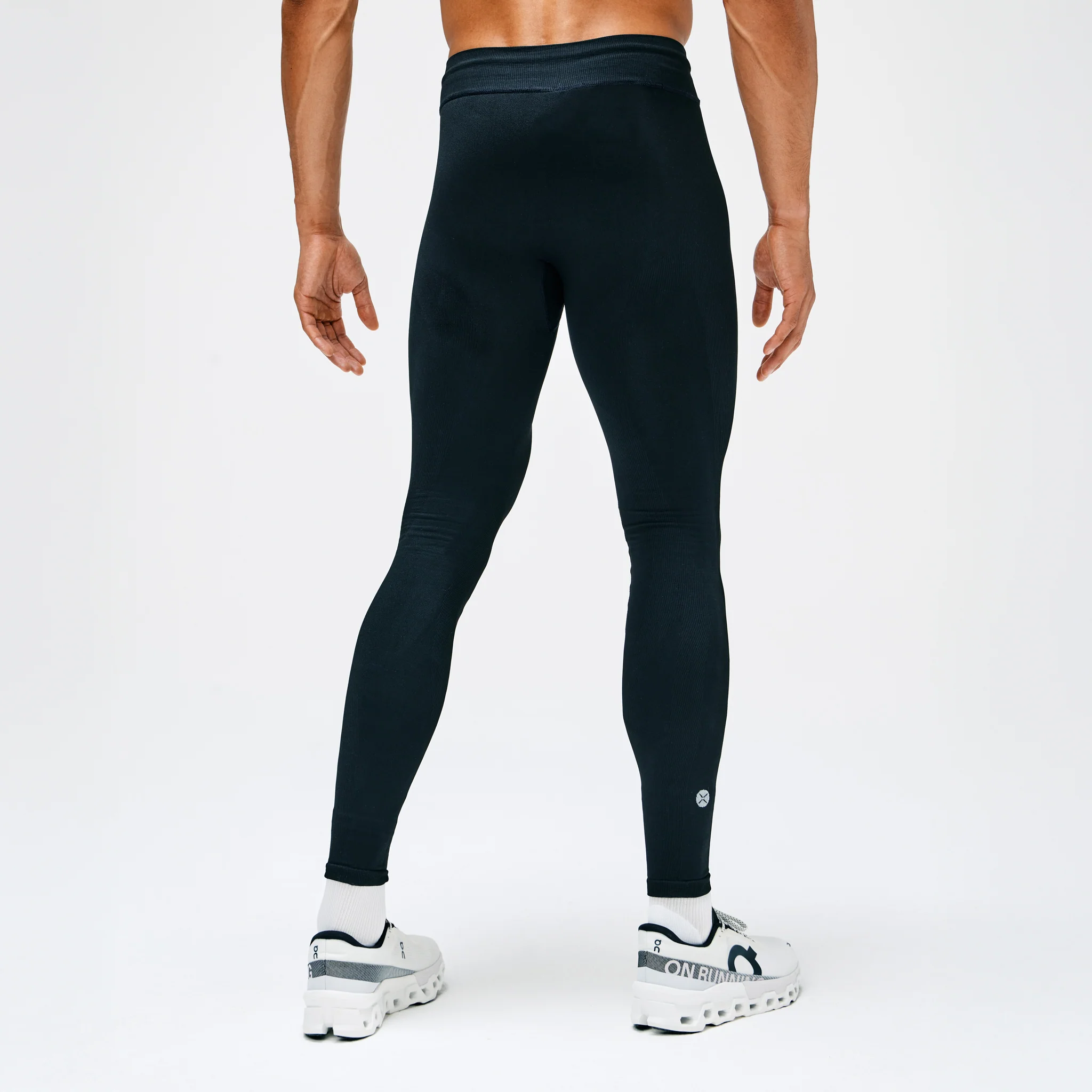 Sports Tights Men | Black / White - Image 3